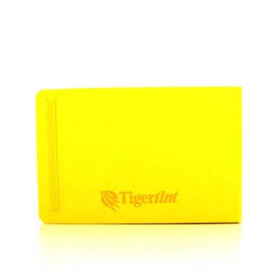 Tigertint Hard Cover Sketchbook 140g Horizontal A5 80 Sheets Yellow