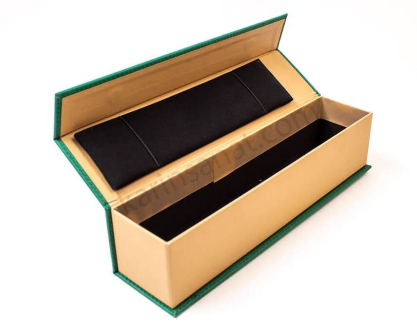 Tiryaki Art Imitation Leather Pen Holder Large Green - 1