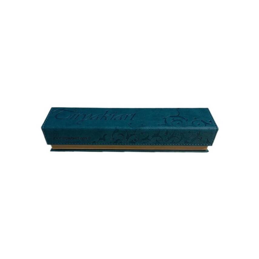 Tiryaki Art Imitation Leather Pen Holder Medium Turquoise - 1