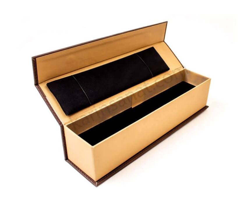 Tiryaki Art Imitation Leather Pen Holder Small Brown - 1