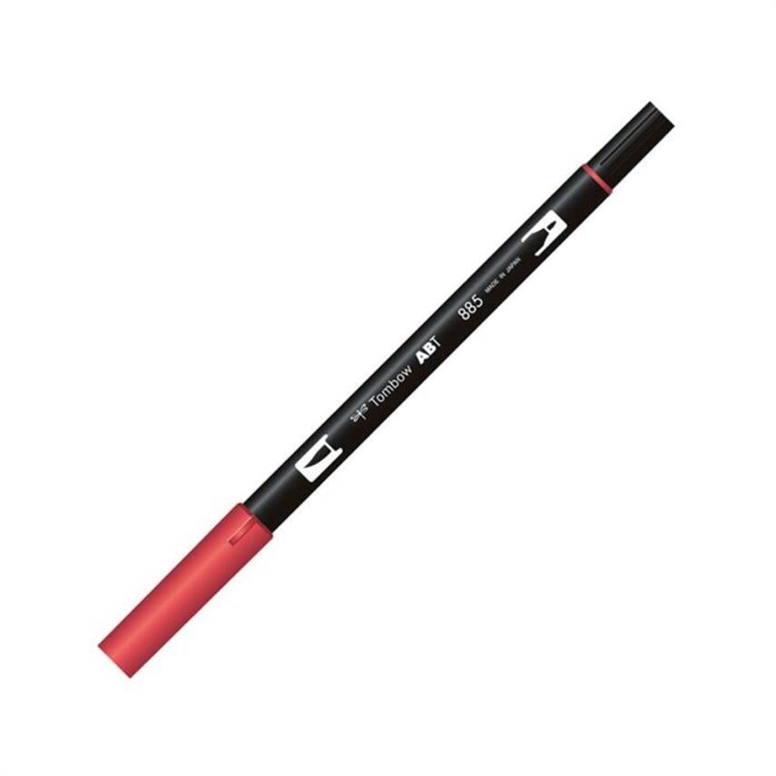 Tombow Brush Pen B-885 Warm Red - 1