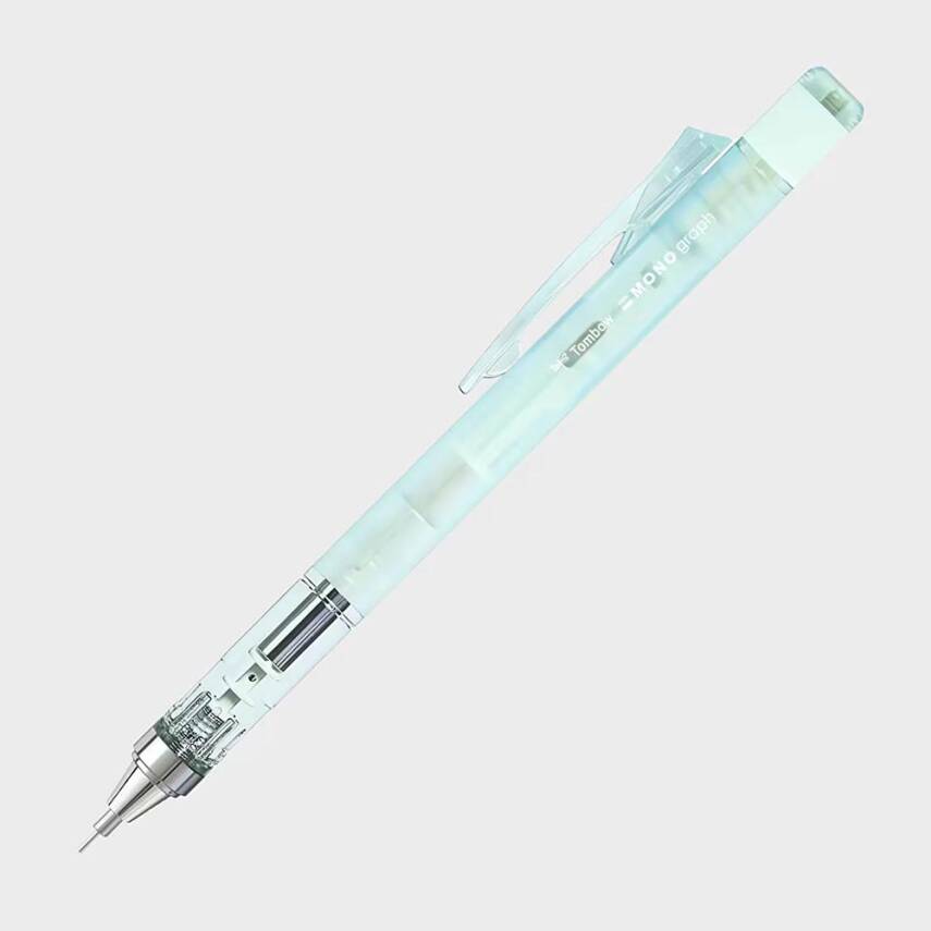 Tombow Mono Graph Pastel Glass Mekanik Kurşun Kalem 0,5 mm Cam Mavi - 2