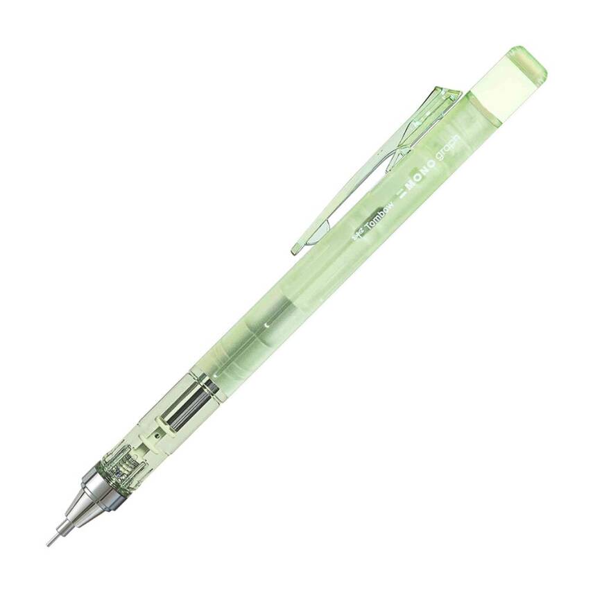 Tombow Mono Graph Pastel Glass Mekanik Kurşun Kalem 0,5 mm Cam Yeşil - 1