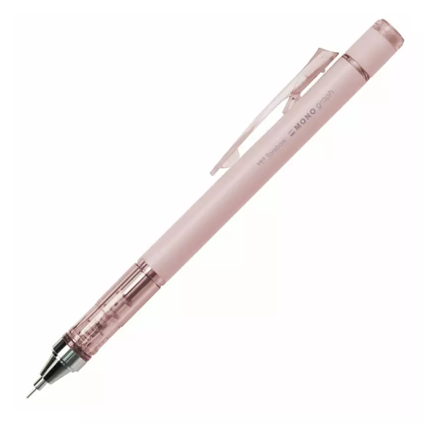 Tombow Mono Grapy Mechanical Pencil 0.5 mm Transparent Beige - 1