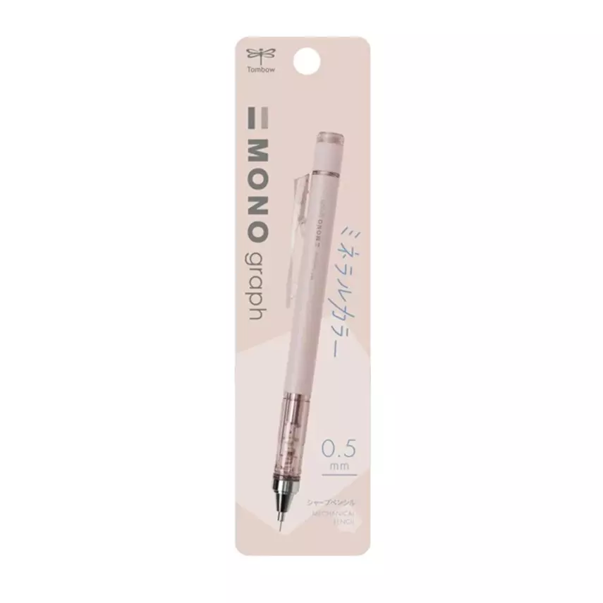 Tombow Mono Grapy Mechanical Pencil 0.5 mm Transparent Beige - 2
