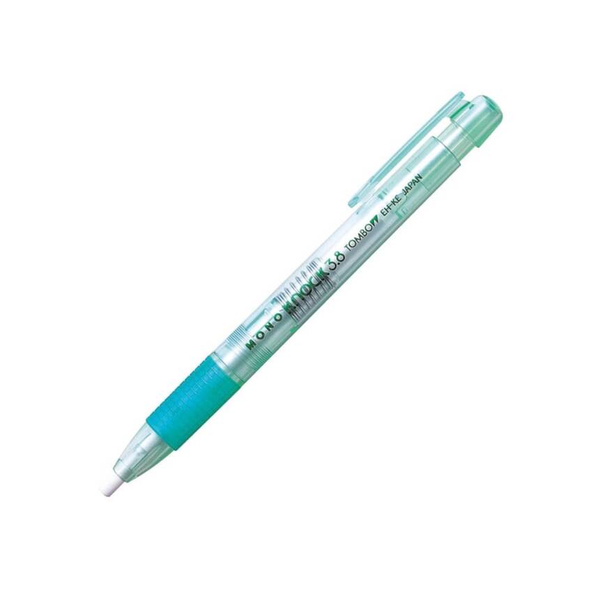 Tombow Mono Knock Pencil Eraser 3.8 mm Green - 1