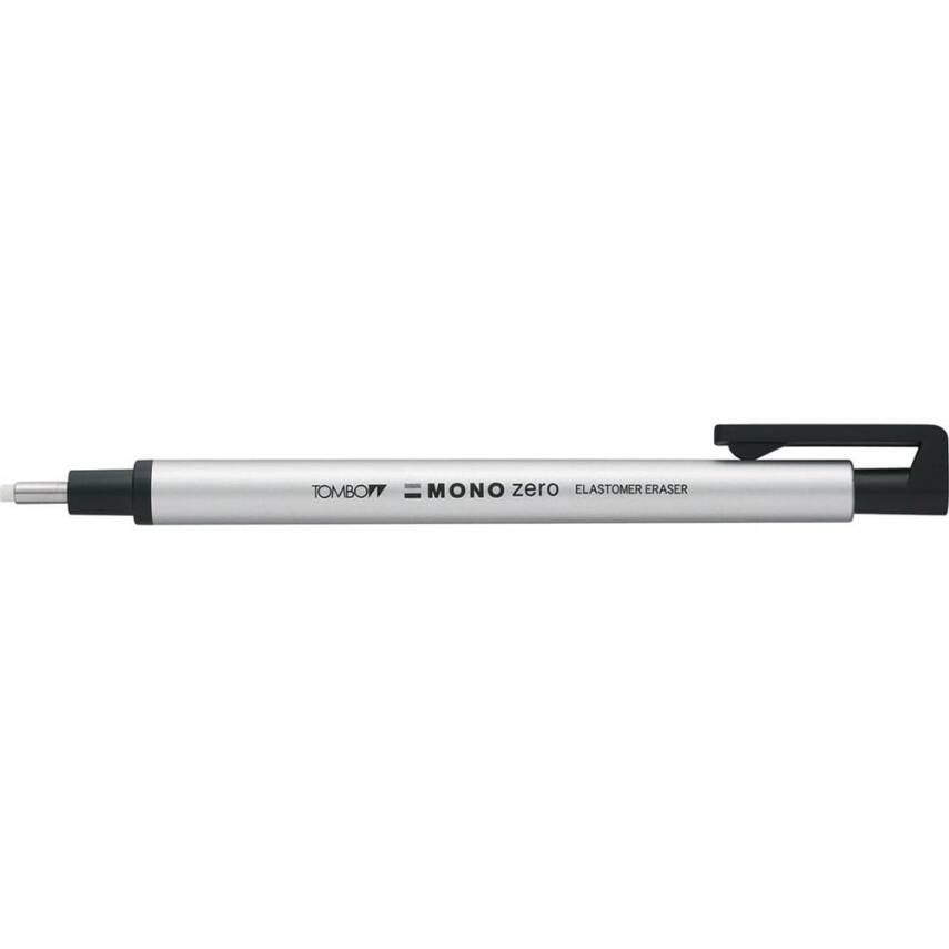 Tombow Mono Zero Basmalı Kalem Silgi 2,3 mm - Gümüş - 2