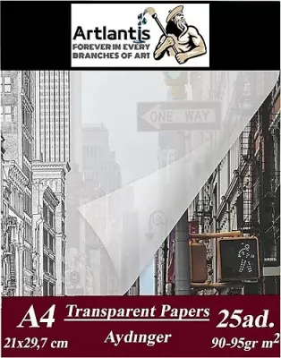 Tracing Paper 90 gr A4 25 sheets