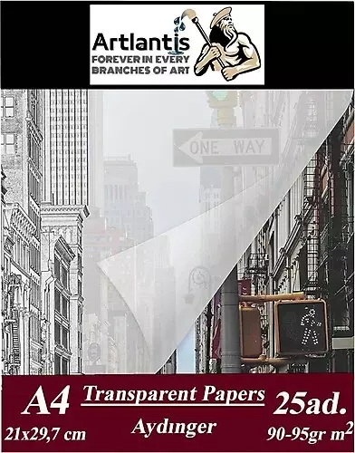 Tracing Paper 90 gr A4 25 sheets - 1