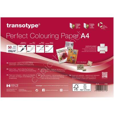 Transotype Marker Paper A4 250 g 50 Sheets