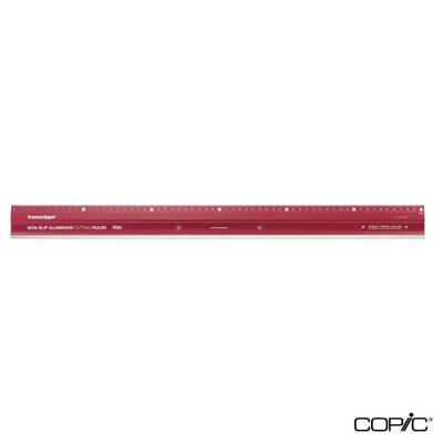 Transotype Professional Aluminum Non-Slip Ruler 60 Cm - 1