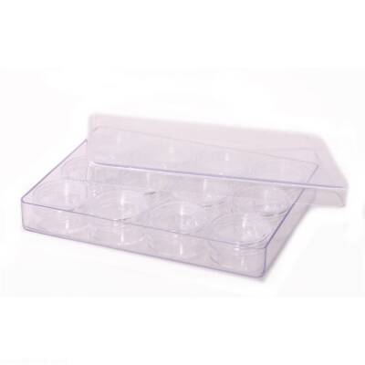 Transparent Bottle Set Small 12 Pieces - 1