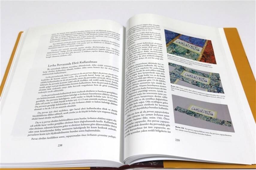 Turkish Marbling Nakş-ı Ber Ab Alparslan Babaoğlu - 2