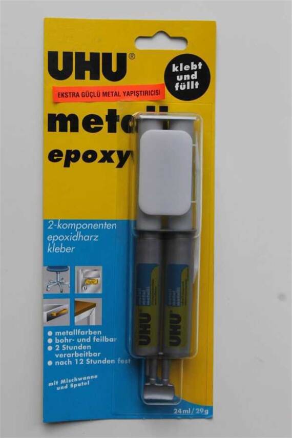 Uhu Metal Epoxy Yapıştırıcı - 1