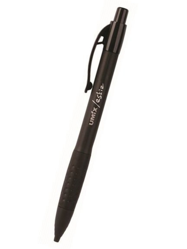 Umix Sınav Eskiz Kesik Uçlu Versatil Kalem 0.9 mm x 1.8 mm Siyah - 1