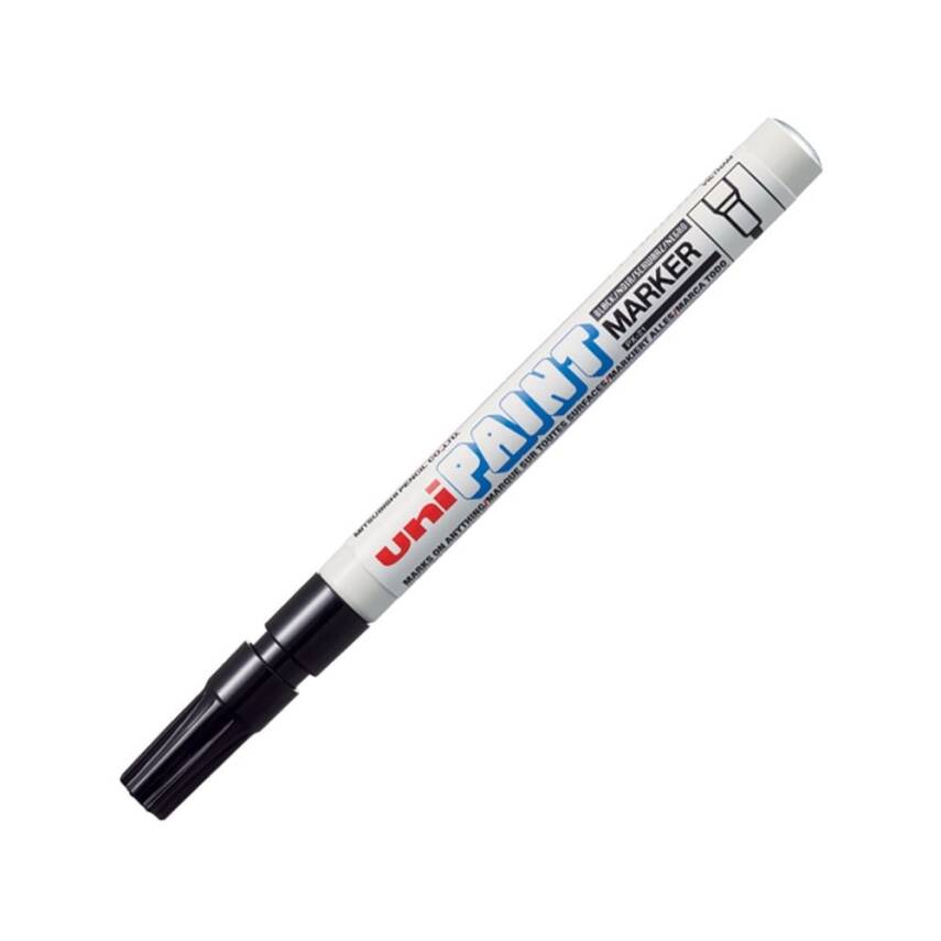 Uni-Ball Paint Marker 0.8-1.2 Boyama Markörü Siyah - 1