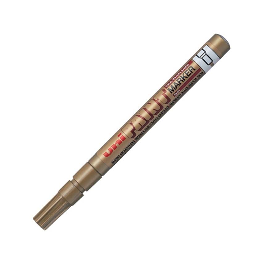 Uni-Ball Paint Marker 0.8-1.2 Coloring Marker Gold - 1