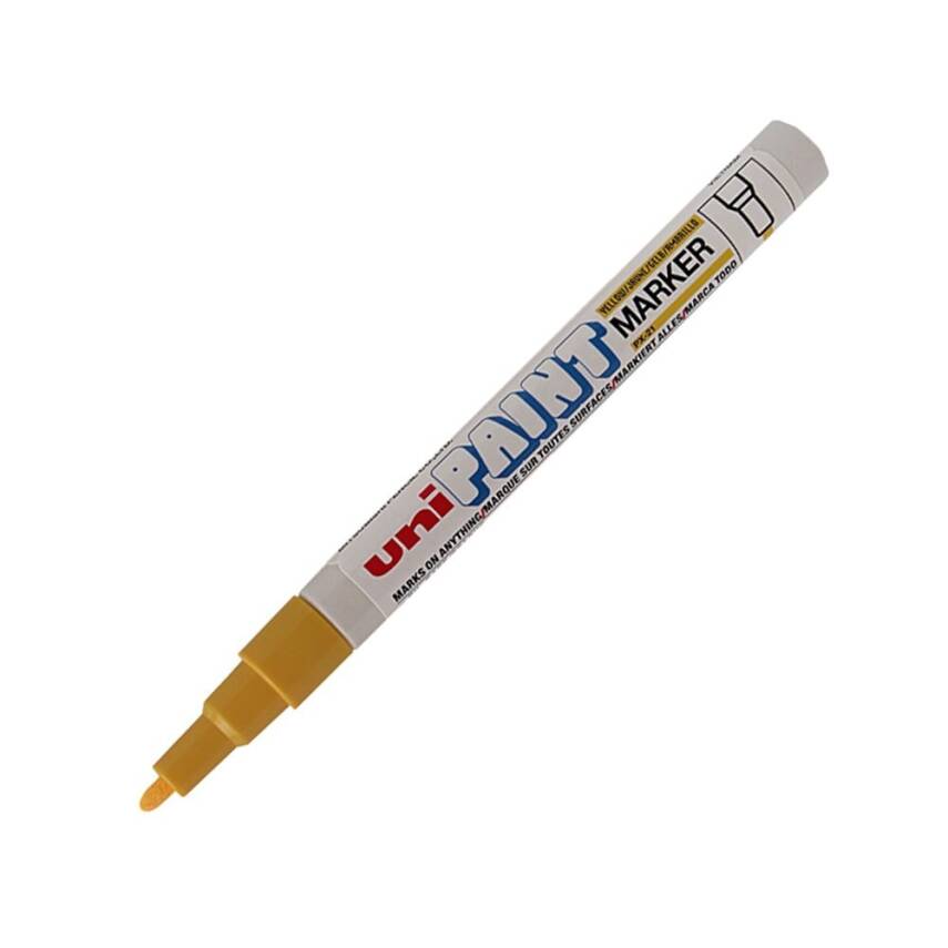 Uni-Ball Paint Marker 0.8-1.2 Coloring Marker Yellow - 1