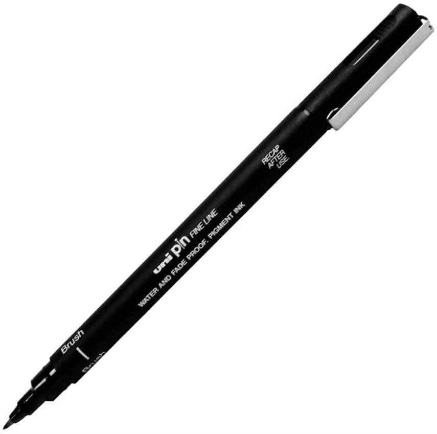 Uni-Ball Pin BR-200 Brush Pen Black - 1