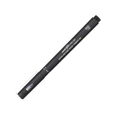 Uni-Ball Pin Fine Line Teknik Çizim Kalemi 0.4 mm Siyah