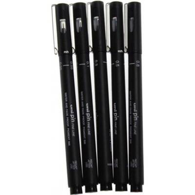 Uni Pin Fineliner 5'li Set - 1