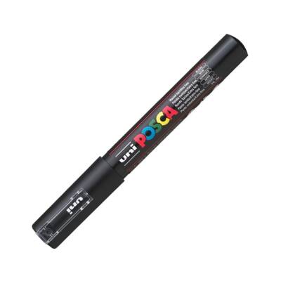 Uni Posca PC-1M Acrylic Marker 0.7 mm Black