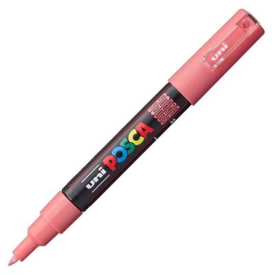 Uni Posca PC-1M Acrylic Marker 0.7 mm Coral Pink