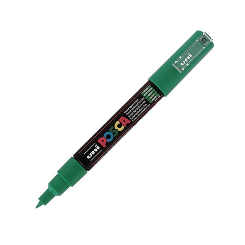 Uni Posca PC-1M Acrylic Marker 0.7 mm Green - 1