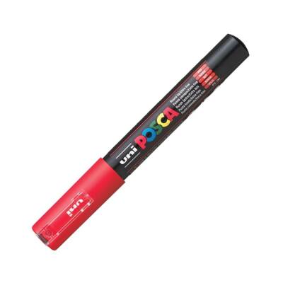 Uni Posca PC-1M Acrylic Marker 0.7 mm Red