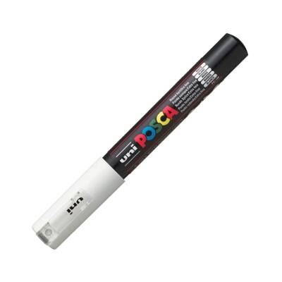 Uni Posca PC-1M Acrylic Marker 0.7 mm White