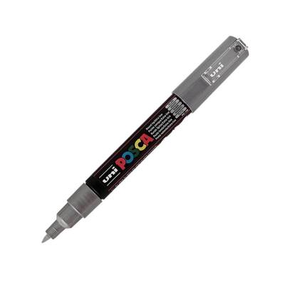 Uni Posca Pc-1M Coloring Marker 0.7 mm Silver