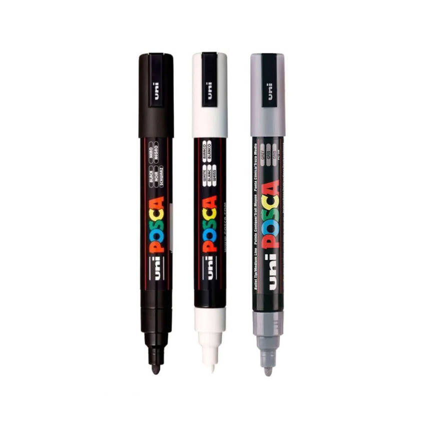 Uni Posca Pc-1Mr Acrylic Marker 0.7 mm - 1