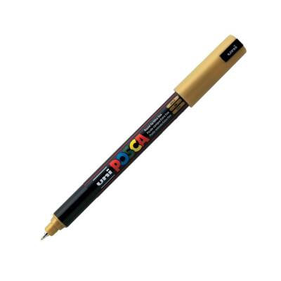 Uni Posca Pc-1Mr Acrylic Marker 0.7 mm Gold