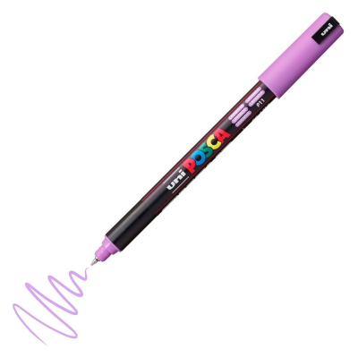 Uni Posca Pc-1Mr Boyama Markörü 0.7 mm Lavanta