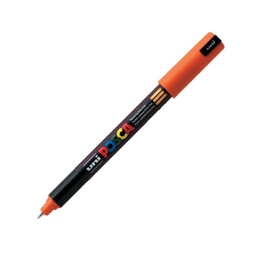 Uni Posca Pc-1Mr Coloring Marker 0.7 mm Orange - 1