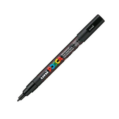 Uni Posca Pc-3M Acrylic Marker 0.9-1.3 mm Black