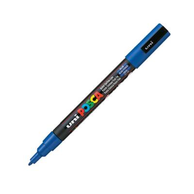 Uni Posca Pc-3M Acrylic Marker 0.9-1.3 mm Blue