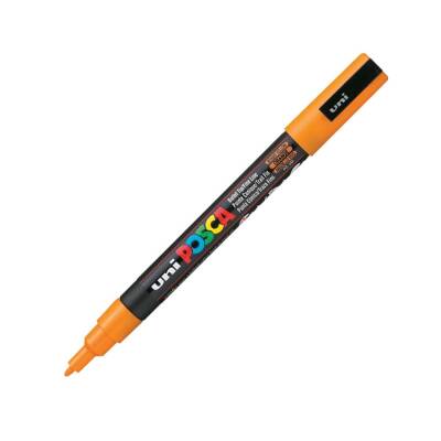 Uni Posca Pc-3M Acrylic Marker 0.9-1.3 mm Bright Yellow