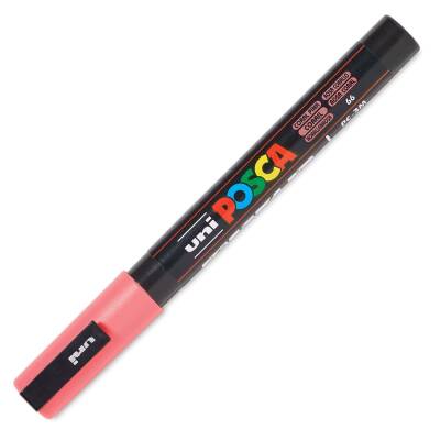 Uni Posca Pc-3M Acrylic Marker 0.9-1.3 mm Coral Pink