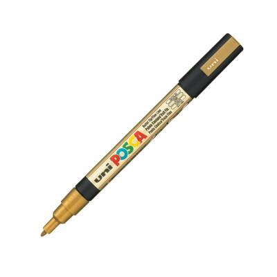 Uni Posca Pc-3M Acrylic Marker 0.9-1.3 mm Gold