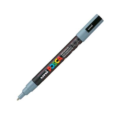 Uni Posca Pc-3M Acrylic Marker 0.9-1.3 mm Gray