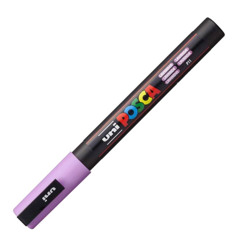 Uni Posca Pc-3M Acrylic Marker 0.9-1.3 mm Lavender - 1