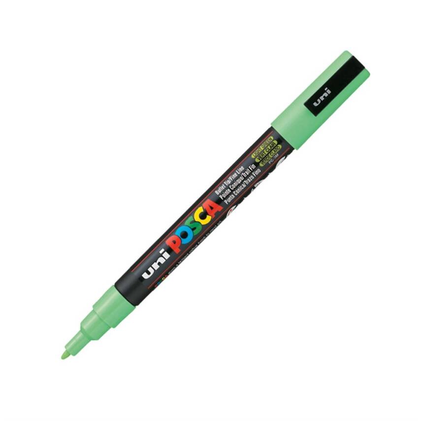 Uni Posca Pc-3M Acrylic Marker 0.9-1.3 mm Light Green - 1
