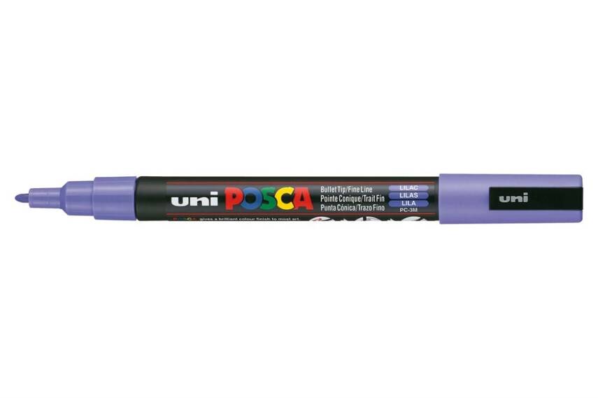 Uni Posca Pc-3M Acrylic Marker 0.9-1.3 mm Lilac - 1