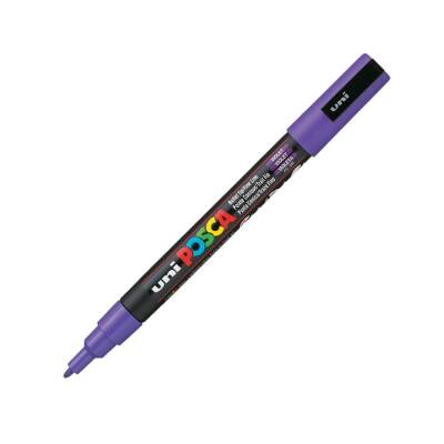 Uni Posca Pc-3M Acrylic Marker 0.9-1.3 mm Purple