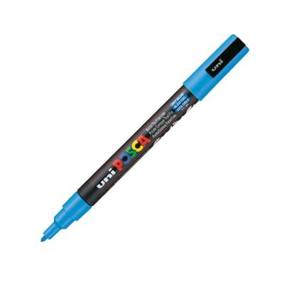 Uni Posca Pc-3M Acrylic Marker 0.9-1.3 mm Sky Blue