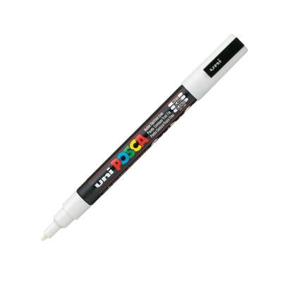 Uni Posca Pc-3M Acrylic Marker 0.9-1.3 mm White