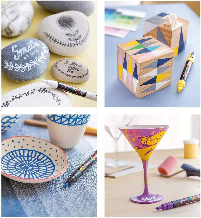 Uni Posca PC-5M 1.8-2.5 mm 8 Pack Anacolor - 2