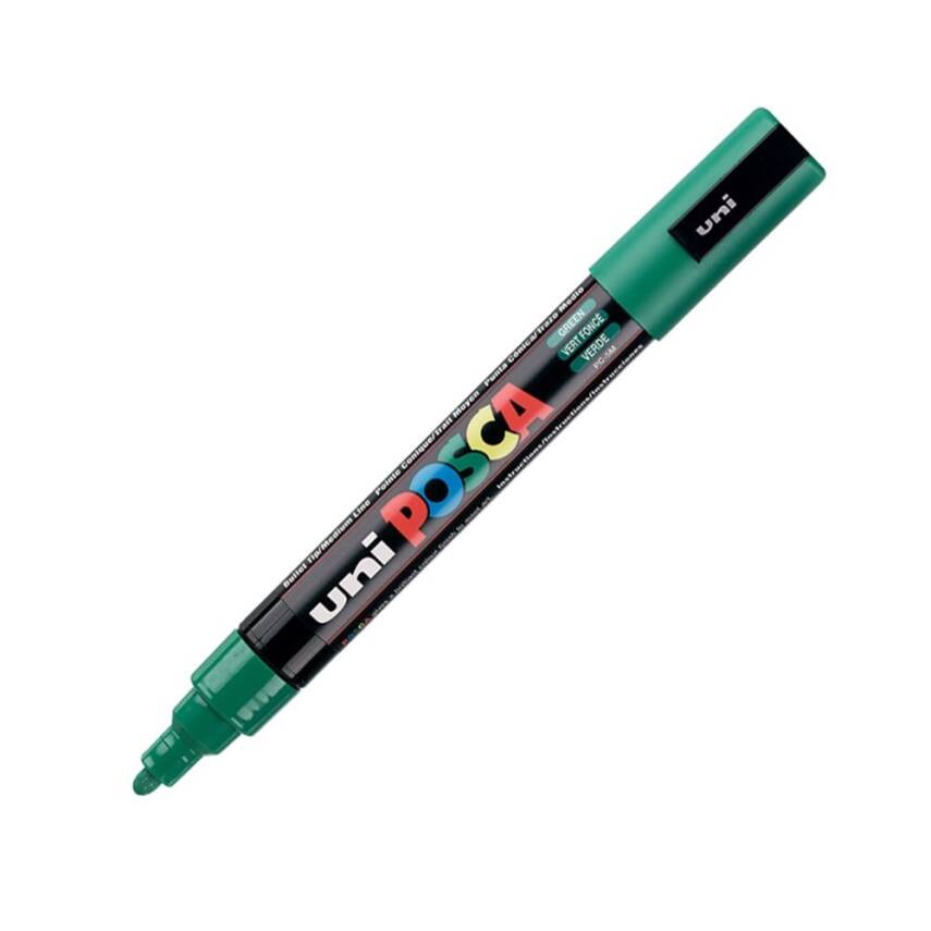 Uni Posca Pc-5M Acrylic Marker 1.8-2.5 mm Green - 1
