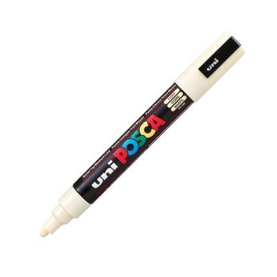 Uni Posca Pc-5M Acrylic Marker 1.8-2.5 mm Ivory